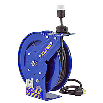 COXREELS EZ-TSH-3100 Supreme Duty 3/8 x 100' Truck Mount Air Compressor  Hose Reel with Spring Driven EZ-Coil Rewind