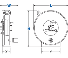 Coxreels SDH Series  Coxreels Hose Reels