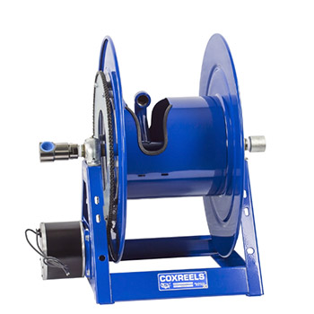 Cox Custom High Pressure Hose Reel Black, Hand Crank