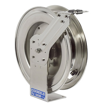 Coxreels SLPL-650Box-Frame Spring Driven Fuel Hose Reel 1 x 50' no hose -  Gopher Industrial - Gopher Industrial